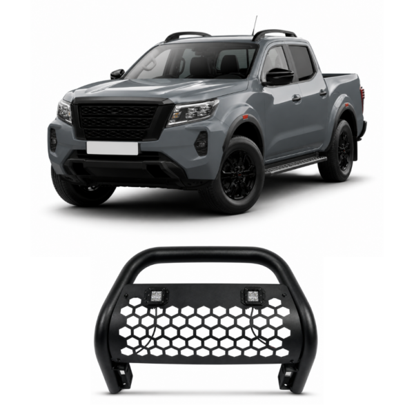 NAVARA 2021 BULL BAR BUMPER – BLACK