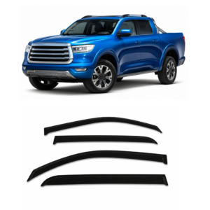 DOOR VISOR COMPRESSION NO LOGO (1) P SERIES DOOR VISOR NO LOGO – BLACK