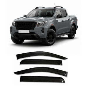 NAVARA NP300 2014-CURRENT DOOR VISOR NO LOGO – BLACK