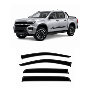Door Visor No Logo Injection AMAROK 2023 Door Visor Injection – Black