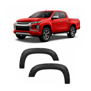 TRITON FENDER FLARE 4PCS MODIFIED DESIGN – MATTE BLACK