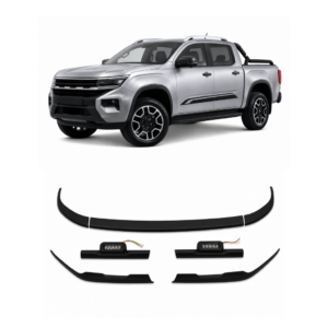 Front Grille Trim With Led Full Kits Of 4 AMAROK 2023 Front Grille Trim With Led Full Kits Of 4 – Black