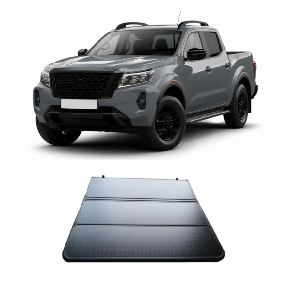 ROLLER SHUTTER TRI-FOLDING (2) NAVARA 2021 ROLLER LID TRI-FOLDING – BLACK