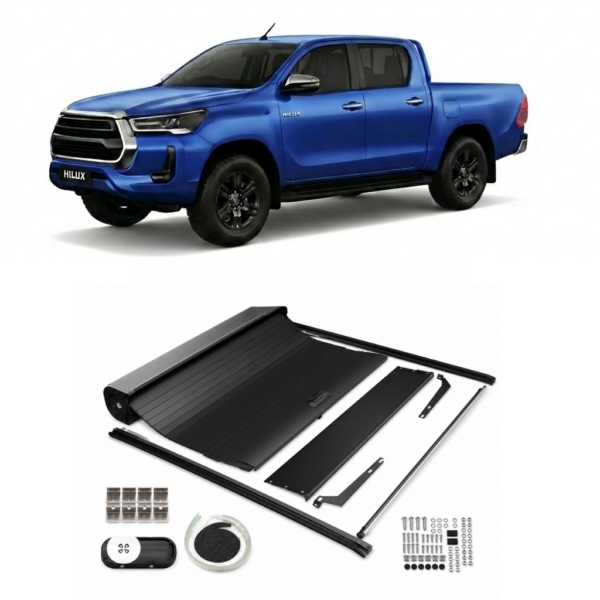 Untitled design (80) HILUX 2021 ROLLER LID MANUAL – BLACK