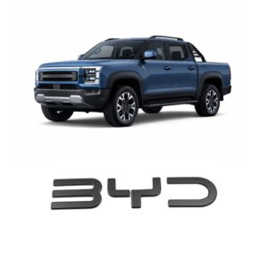 BYD SHARK REAR LOGO COVER 4PCS GLOSS BLACK BYD SHARK 2025 REAR LOGO COVER 4PCS CARBON LOOK