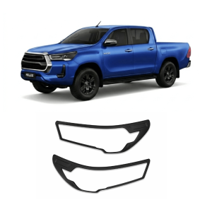 HILUX 2021 4X4 Head Light Cover 4X4 – Black